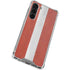 Latvia Flag Distressed Galaxy S23 Plus Clear Case